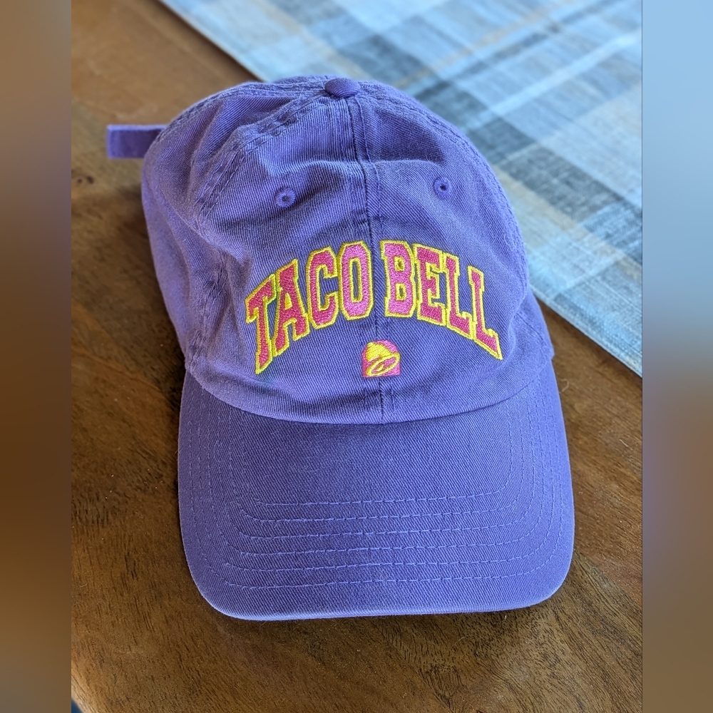 NWOT Taco Bell Purple Baseball Hat